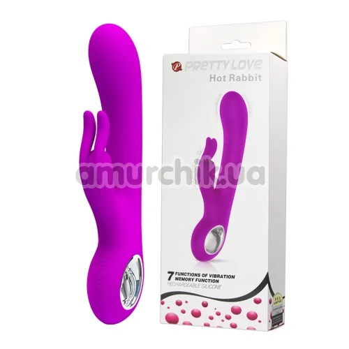 Вибратор Pretty Love Hot Rabbit, розовый