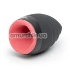 Симулятор орального секса с вибрацией и подогревом Smile Rechargeable Warming Masturbator - Фото №1