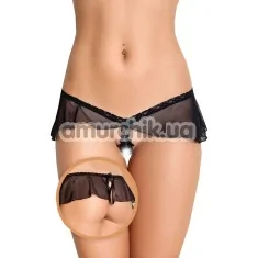 Трусики-стринги G-string черные (модель 2406) - Фото №1