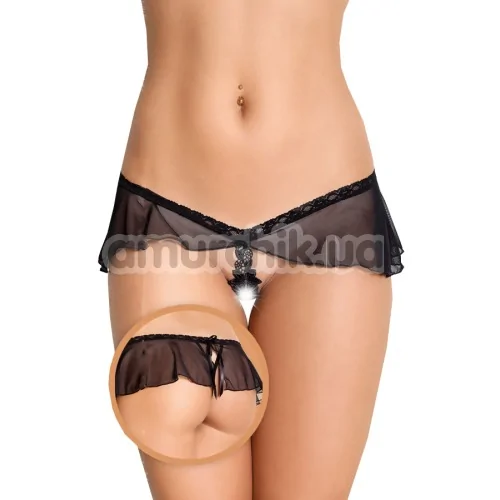 Трусики-стринги G-string черные (модель 2406)