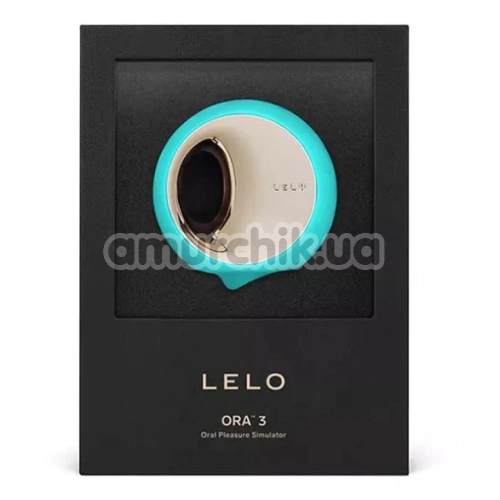 Клиторальный вибратор Lelo Ora 3 (Лело Ора 3), бирюзовый