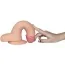 Фаллоимитатор Lovetoy The Ultra Soft Dude 22.3 см, телесный - Фото №3