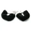 Наручники Furry Love Cuffs, чорні - Фото №5
