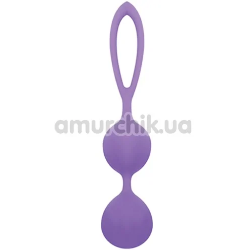 Вагінальні кульки Silicone Blackberries Pussy, фіолетові - Фото №1