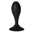 Анальна пробка Alume Silicone Balloon Plug М, чорна - Фото №1
