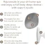 Щетка для тела Geske Body Brush 4 in 1 Suction Mount, белая - Фото №7