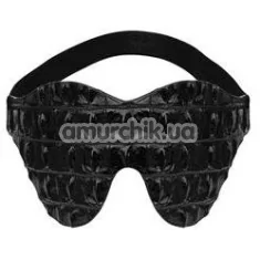 Маска Behave Luxury Fetish Love Is Blind Alligator Pattern, черная - Фото №1
