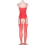 Комбинезон Star Night Foxy Suspender Style Bodystocking, красный - Фото №5