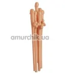 Трубочки для напоїв Dicky Sipping Straws - тілесні, 10 шт - Фото №1