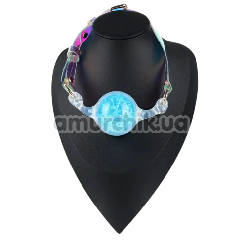 Кляп Liebe Seele Crystal Ball Gag Small, блакитний