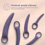 Вагинальные расширители So Divine 5-Piece Dilator Set, фиолетовые - Фото №4