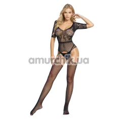 Комбинезон Bodystocking 2081, черный - Фото №1