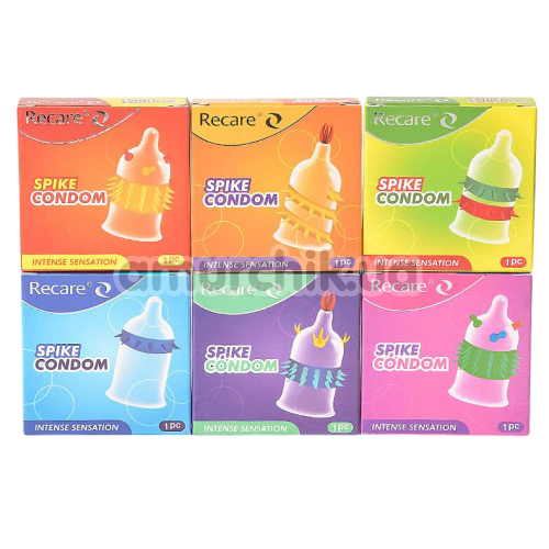 Recare Spike Intense Sensation Yellow, 1 шт