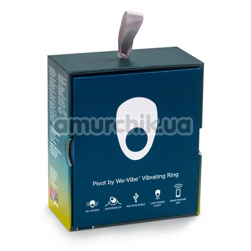 Виброкольцо We-Vibe Pivot Blue (ви вайб пивот синий)