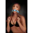Кляп Whipsmart Deluxe Silicone Ball Gag, світиться у темряві - Фото №4