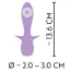 Вібратор Mini Vibrator Cuties 5402476, фіолетовий - Фото №10