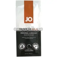 Анальный лубрикант JO Anal Premium Cooling на силиконовой основе - охлаждающий эффект, 10 мл - Фото №1