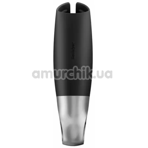 Мастурбатор з вібрацією Satisfyer Power Masturbator Vibrator, чорний