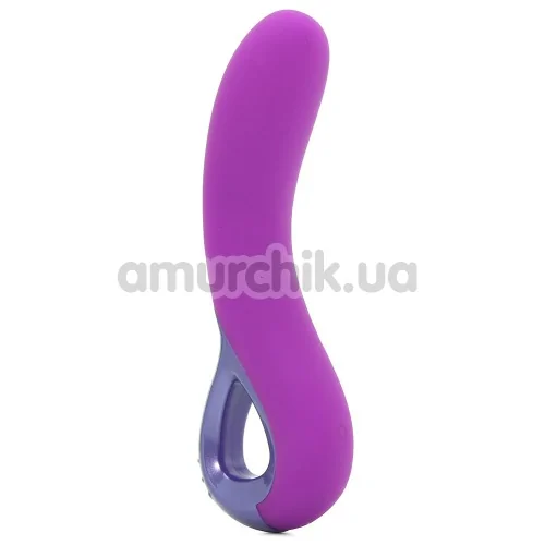 Вибратор для точки G UltraZone Arctic Wave 9X Silicone G-Spot Vibe, фиолетовый