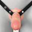 Порожнистий страпон Fantasy X-tensions Elite Hollow Silicone Strap-On 5, тілесний - Фото №7