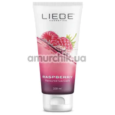 Оральный лубрикант Liebe Cosmetics Raspberry - малина, 100 мл - Фото №1