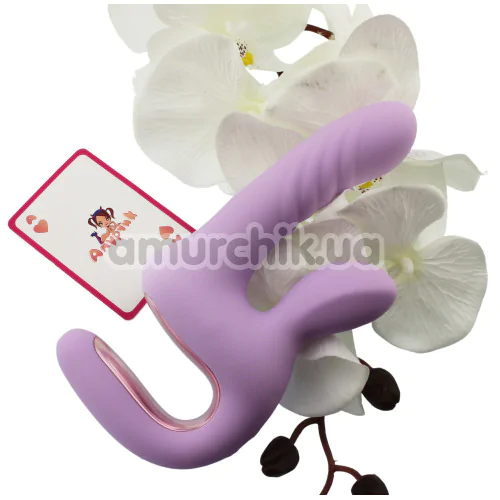 Вибратор с толчками Magic Motion Magic Duet, фиолетовый