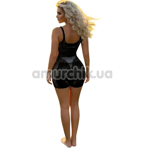 Комбінезон Star Night Sporty Fishnet Bodystocking, чорний