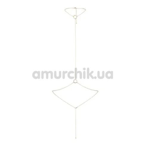 Прикраса для тіла Bijoux Indiscrets The Magnifique Collection I Body Chain, золота - Фото №1
