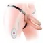 Двойной полый страпон с вибрацией Lovetoy Vibrating Unisex Double Penetrator, телесный - Фото №5