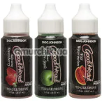 Набір засобів для мінету Doc Johnson GoodHead Tingle Drops, 3 шт - Фото №1