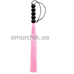 Флоггер DS Fetish Flogger Balls 5, розовый - Фото №1
