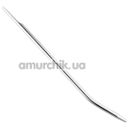 Уретральная вставка Metal Penis Plug-Dilator, серебряная - Фото №1