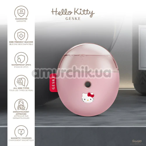 Увлажнитель для кожи лица Geske Facial Hydration Refresher 4 in 1 - Hello Kitty, светло-розовый