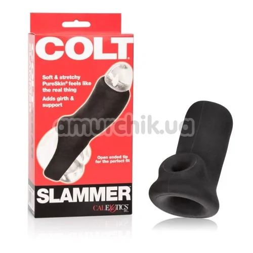Насадка на пеніс Colt Slammer, чорна