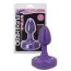 Анальная пробка с вибрацией Butt Plug Flexi Head 3.5, фиолетовая - Фото №2