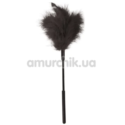 Перышко для ласк Sex & Mischief Feather Tickler, черное
