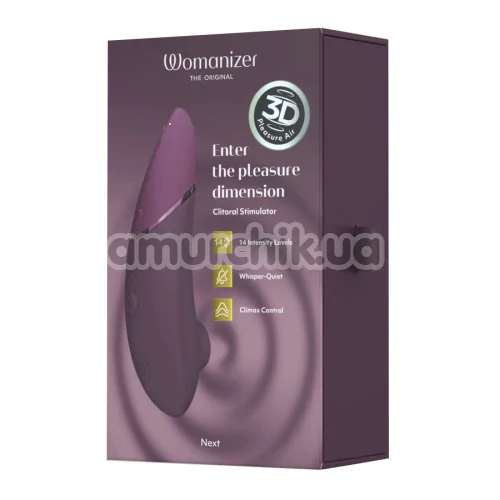 Симулятор орального сексу для жінок Womanizer The Original Next, фіолетовий