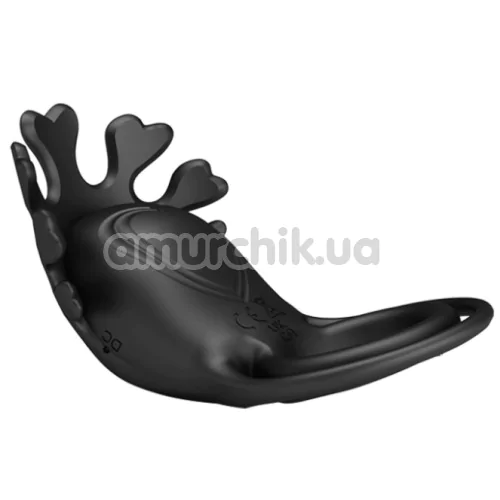 Виброкольцо для члена Pretty Love Vibrant Penis Ring Ruben, черное