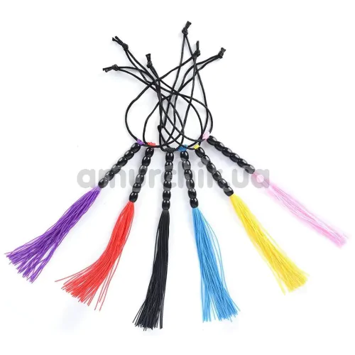 Флоггер DS Fetish Mini Flogger Balls, розовый