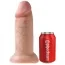 Фаллоимитатор King Cock Chubby, 25.4 см телесный - Фото №6