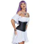 Корсет Star Night Sultry Noir Lace-Insert Underbust Corset, чорний - Фото №3