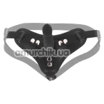 Страпон Taboom Strap-On Harness With Dong Small, чорний - Фото №1