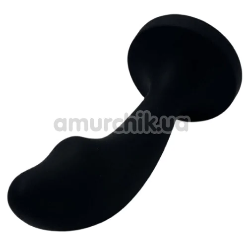 Набір анальних пробок з рожевим кристалом Diamond Anal Trainer Kit, чорний