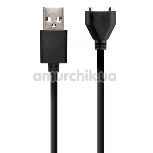 Вибратор с толчками Rosy Gold Nouveau Thrusting Rabbit, черный