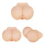 Искусственная вагина и анус Lovetoy Feel Me Bare Slappy Pussy&Ass Masturbator, телесная - Фото №6