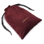 Чехол для хранения секс-игрушек Liebe Seele Wine Red Storage Bag Oblong, бордовый - Фото №1