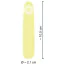 Клиторальный вибратор Mini Vibrator Cuties 5402999, желтый - Фото №8