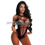 Боді Star Night Fishnet Model Bodysuit, чорне - Фото №1