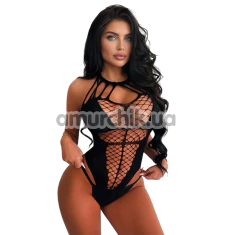 Боди Star Night Fishnet Model Bodysuit, черное - Фото №1