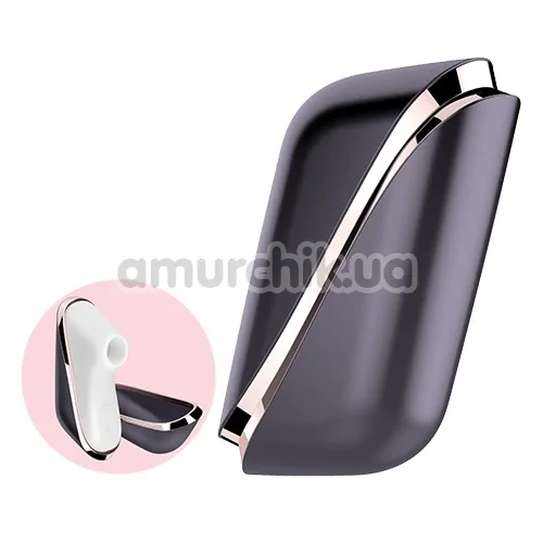 Симулятор орального сексу для жінок Satisfyer Traveler, чорний